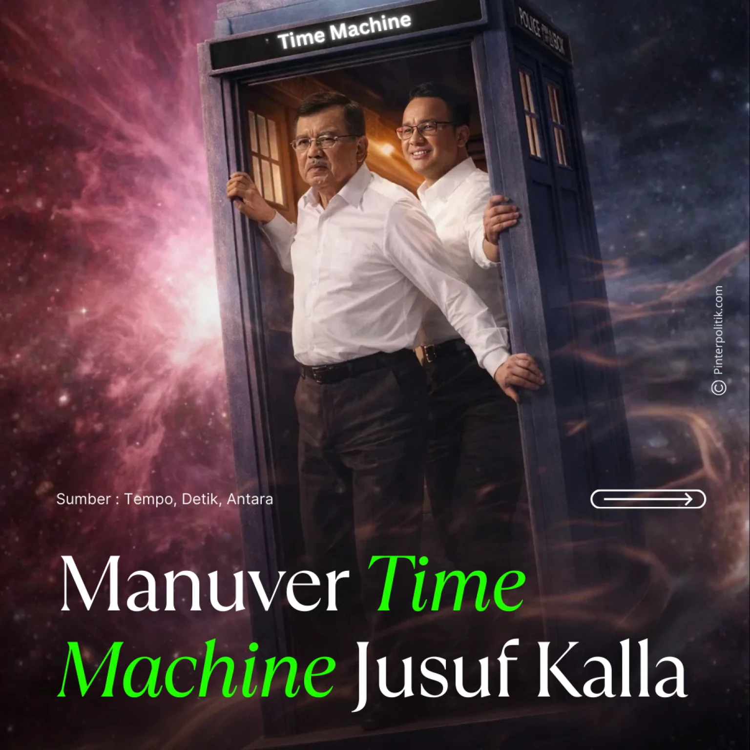 Manuver Mesin Waktu Jusuf Kalla