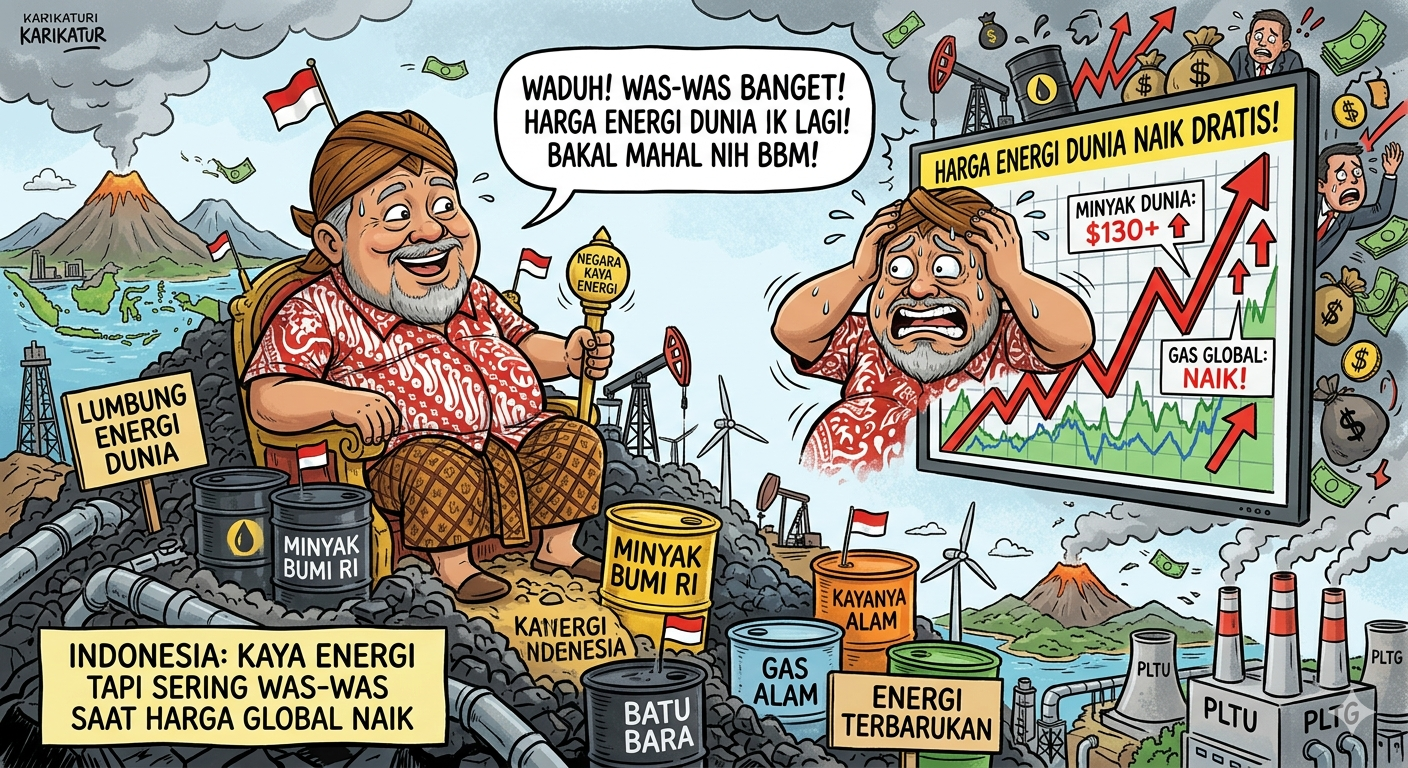 Negara Kita Yang Kaya Energi Tapi Sering Was-Was Saat Harga Energi Naik