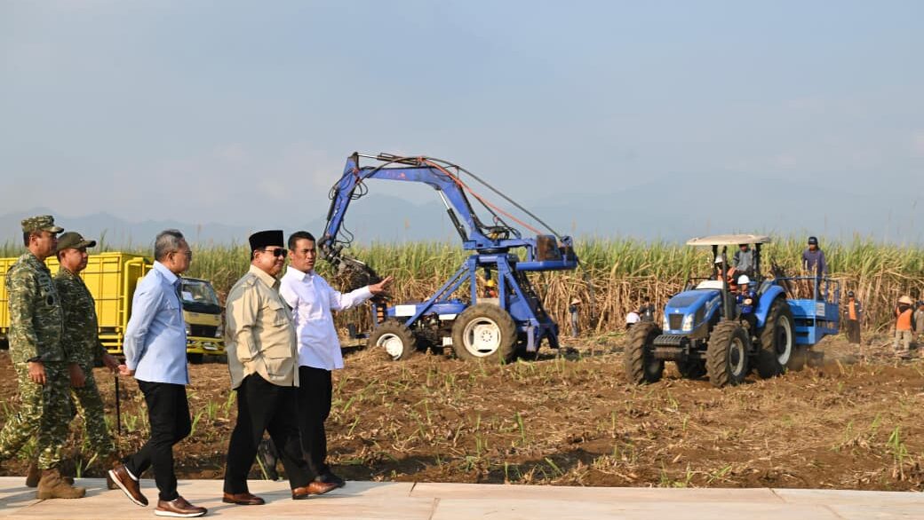 Presiden Prabowo Pimpin Panen Raya TNI Terintegrasi di Malang, Tegaskan Ketahanan Pangan Adalah Gerakan Nasional